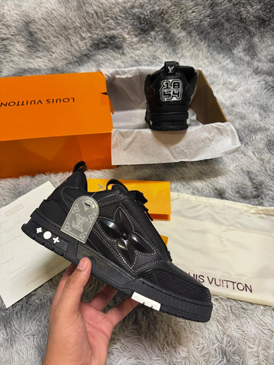 LV SKATE "Black Flower"