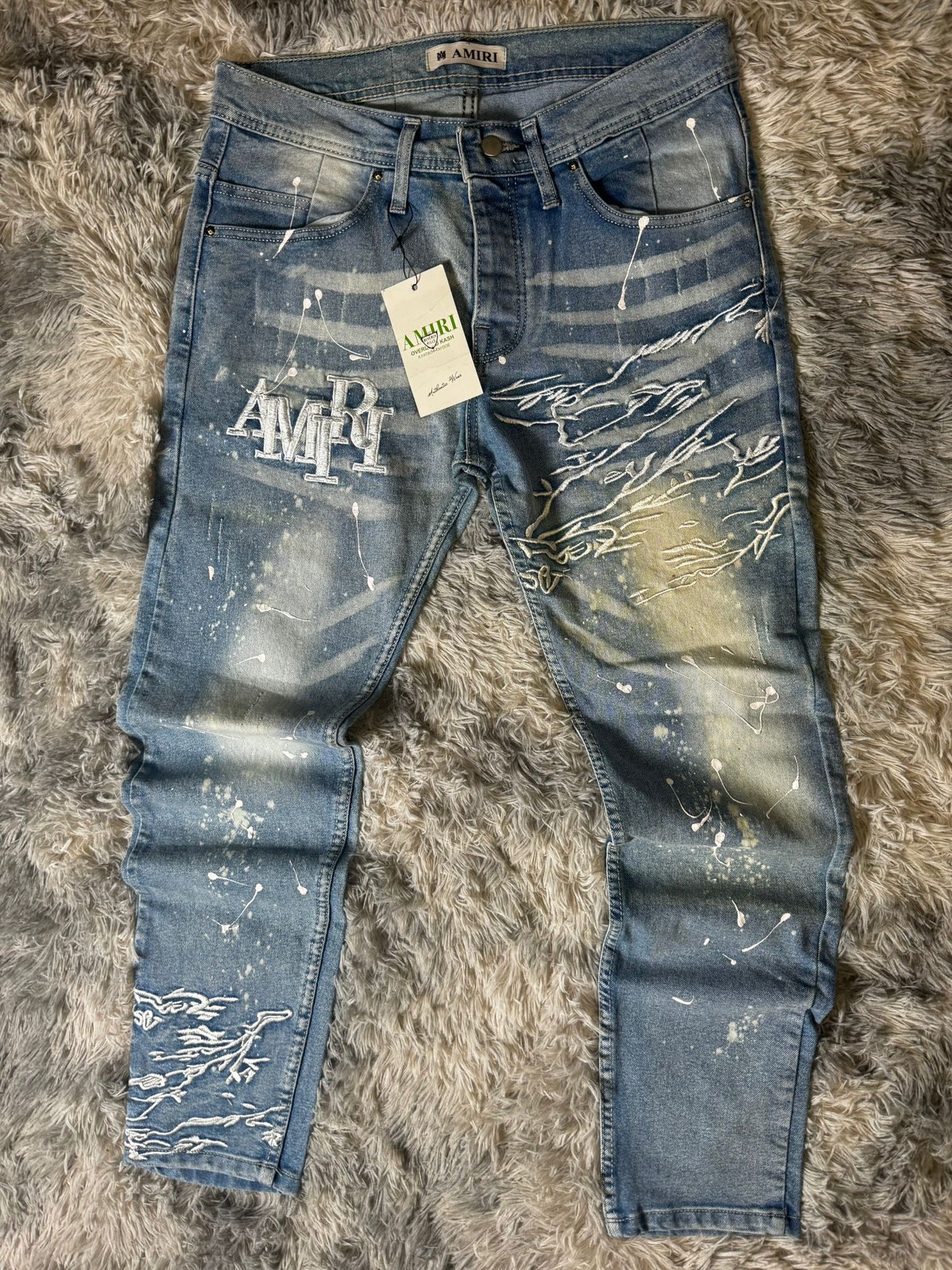 Jeans AMR1 "White Line"