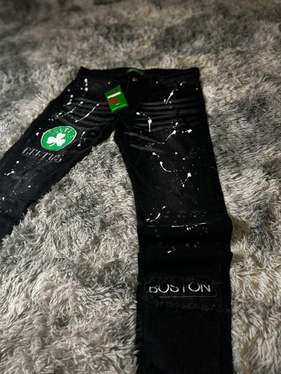 Jeans DSQRD2 "Black Green"