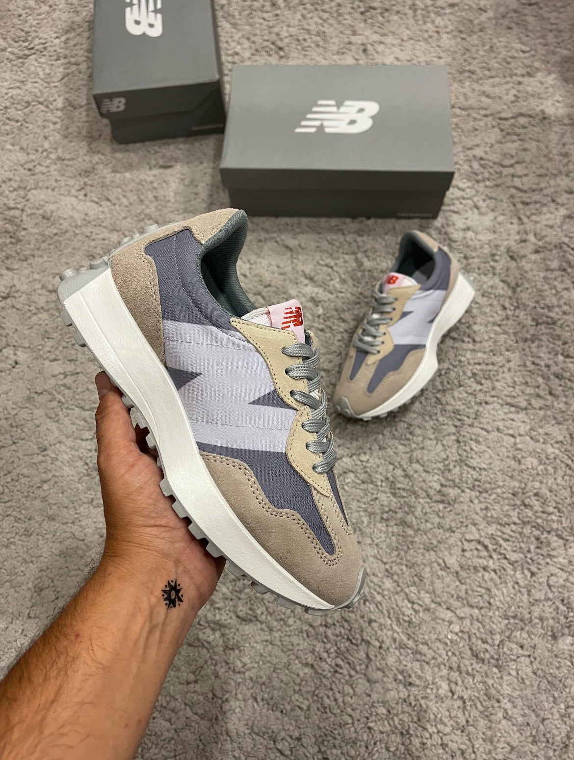 NB 327 "Grey Beige"