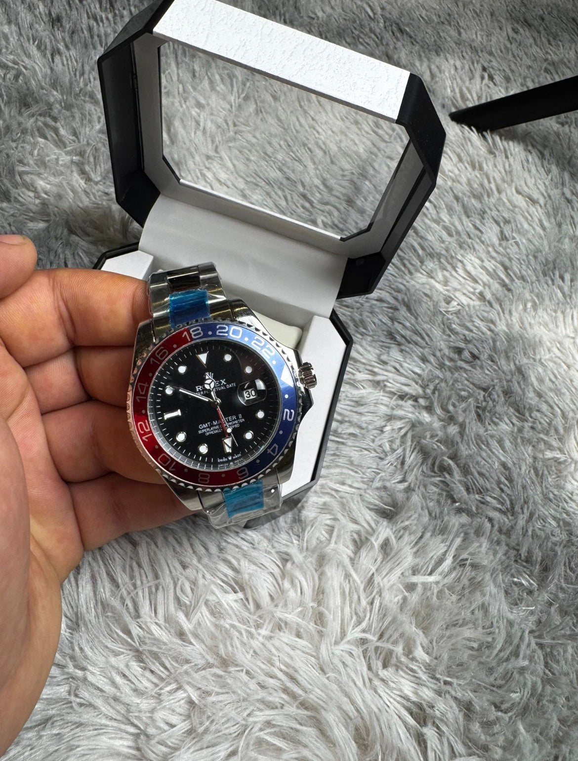 RLX "SBMRNR Blue Red"