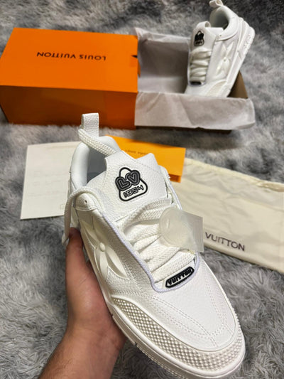 LV SKATE "White Flower"