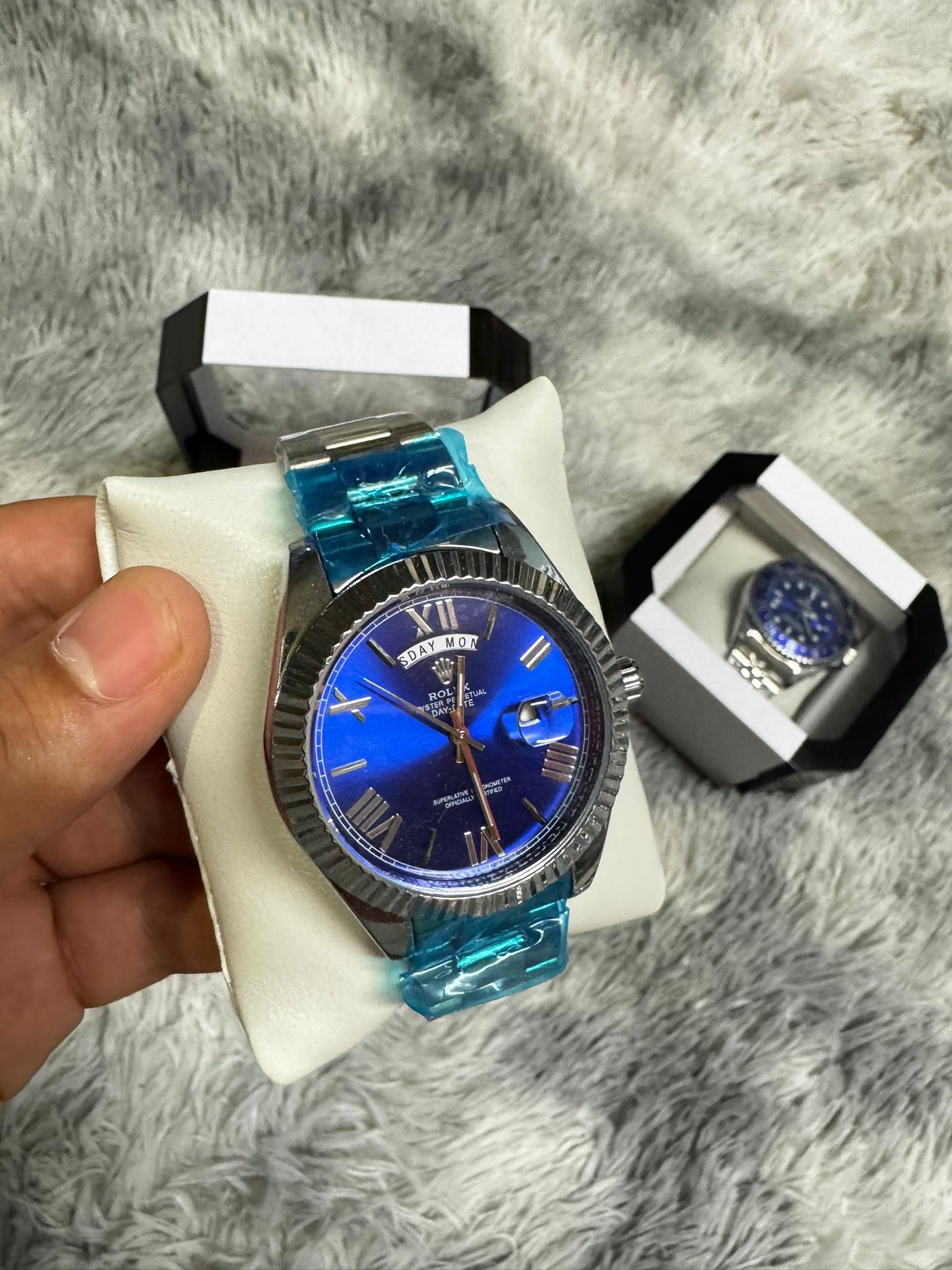 RLX "Blue Navy Aluminium"