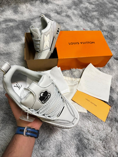 LV SKATE “Grey Flower”