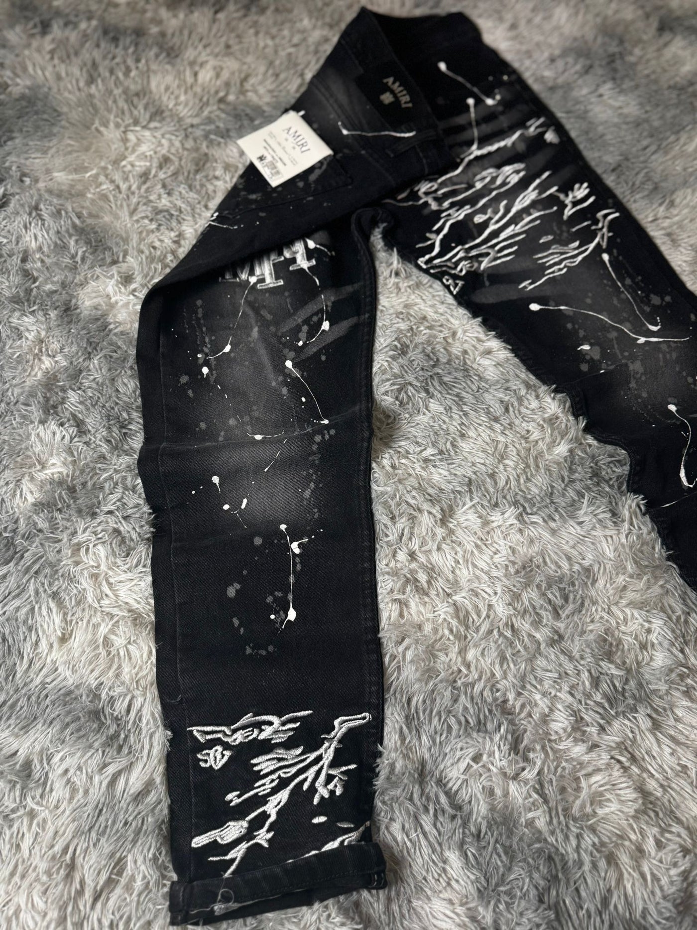 Jeans AMR1 "Black White"