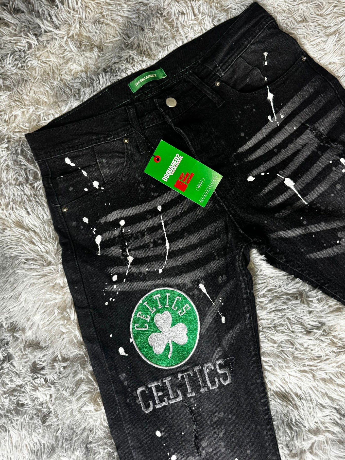Jeans DSQRD2 "Black Green"