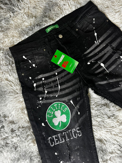 Jeans DSQRD2 "Black Green"