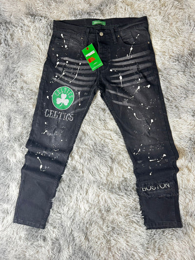 Jeans DSQRD2 "Black Green"
