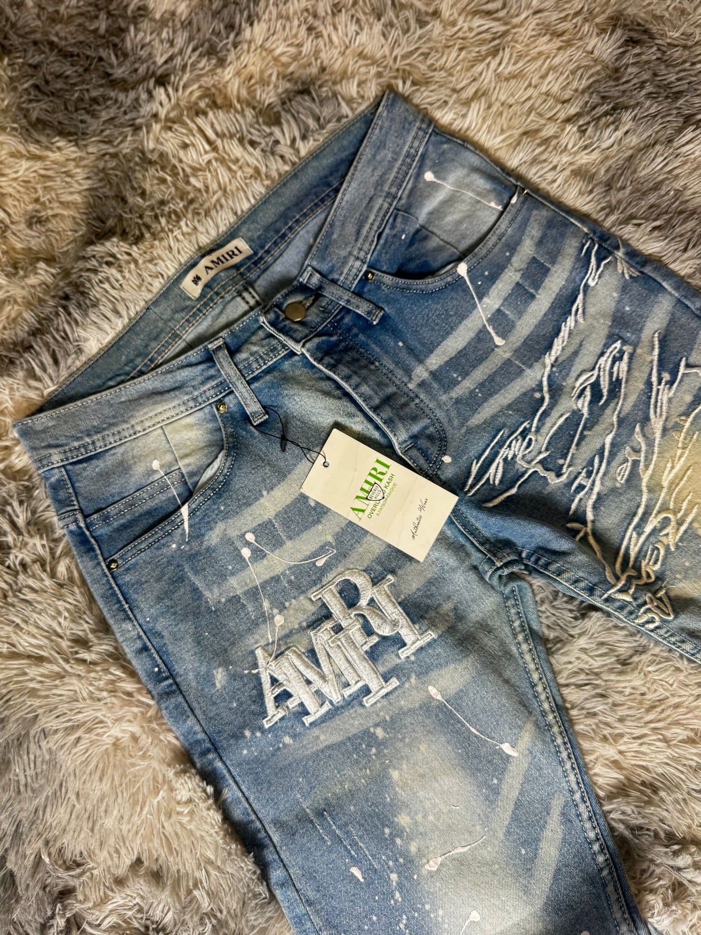 Jeans AMR1 "White Line"