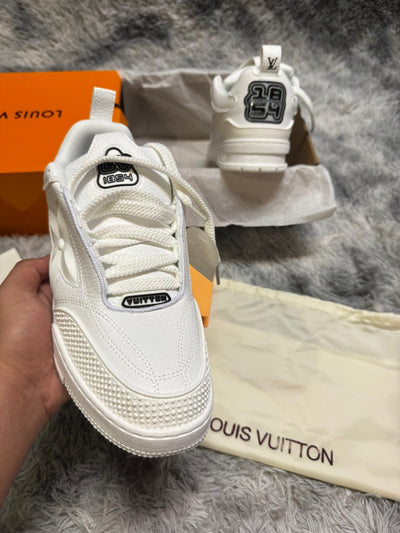 LV SKATE "White Flower"