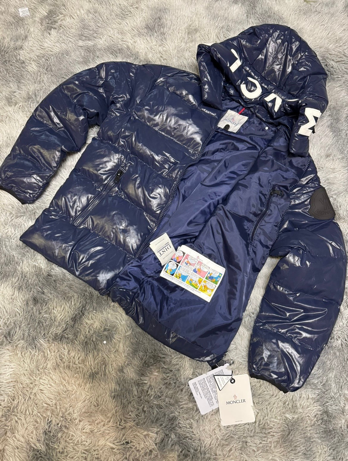 Abrigo MNCLR "Blue Navy"