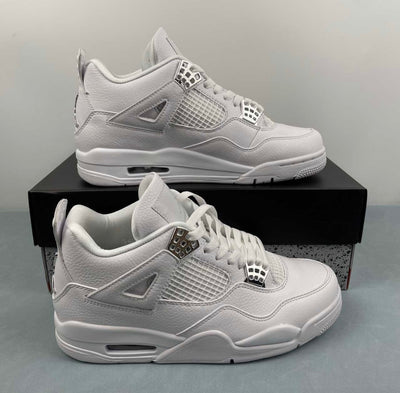 AJ4 "Metallic White"